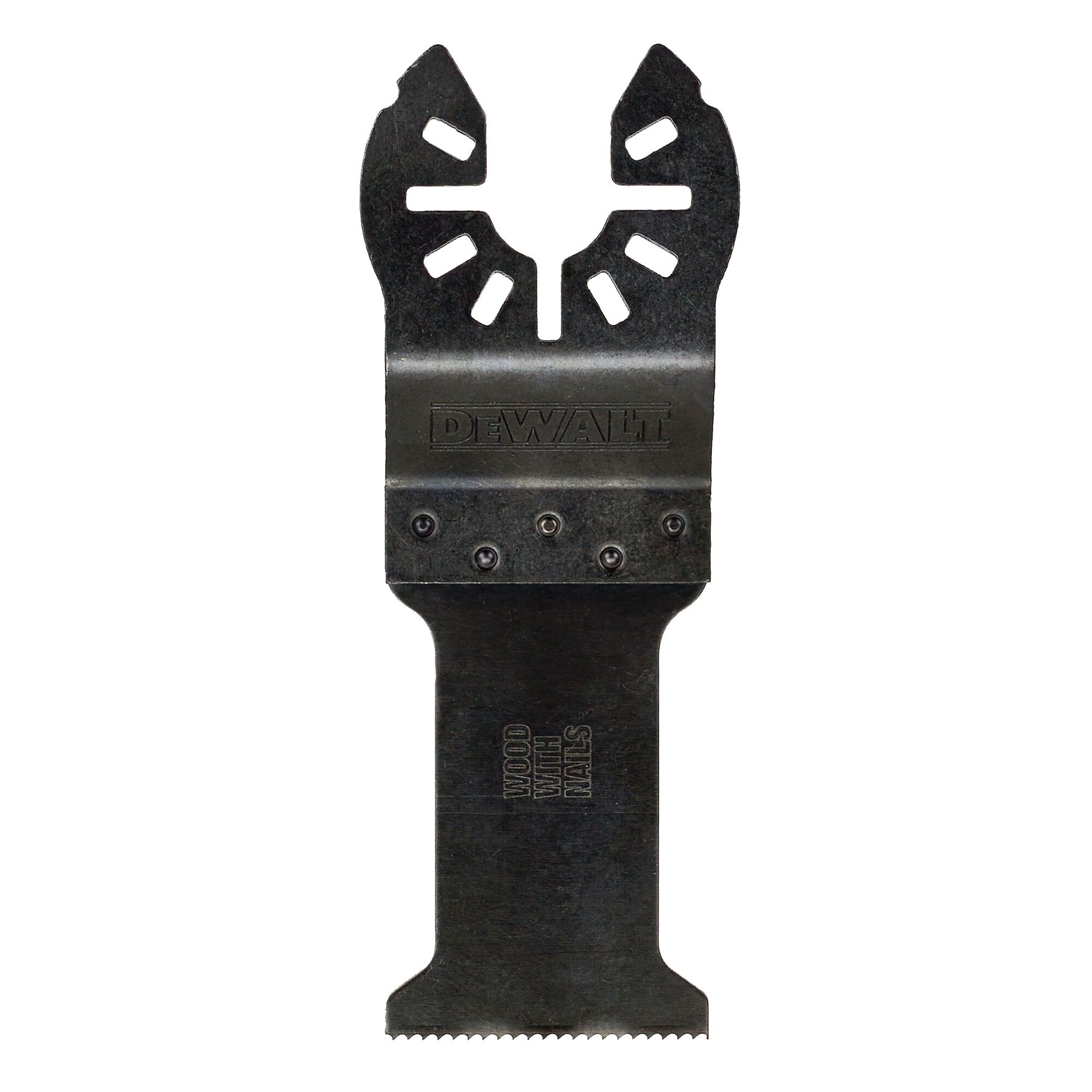 DEWALT accessory for photography, SKU DCS355N-XJ, DCS355N. Metal blade for wood and nails, compact design.